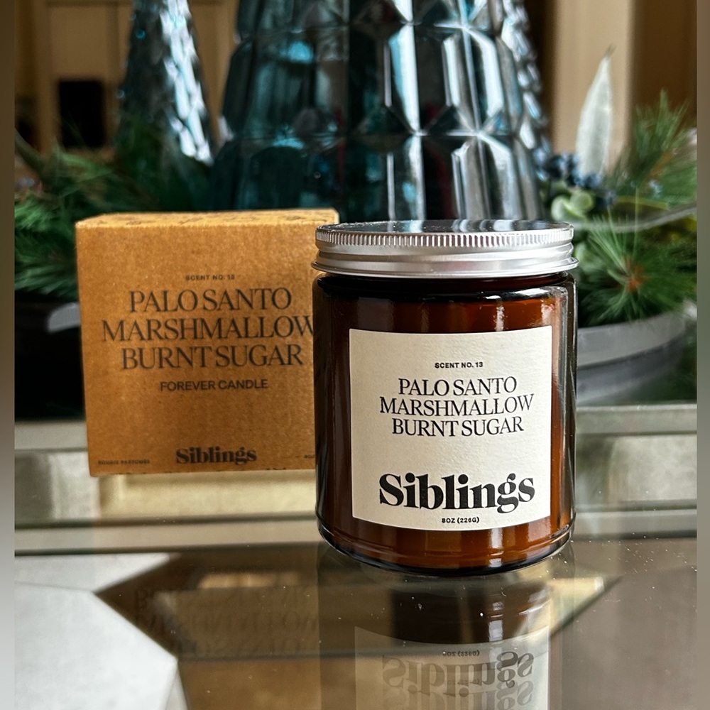 Siblings No. 13 Cozy Candle Marshmallow Burnt Sugar 8 Oz
